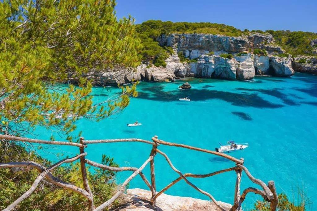 Miravent Terraza Y Jardin Frente Al Mar Menorca Daire Fornells  Dış mekan fotoğraf