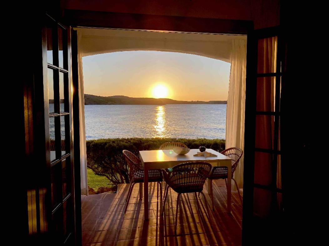 Miravent Terraza Y Jardin Frente Al Mar Menorca Daire Fornells  Dış mekan fotoğraf