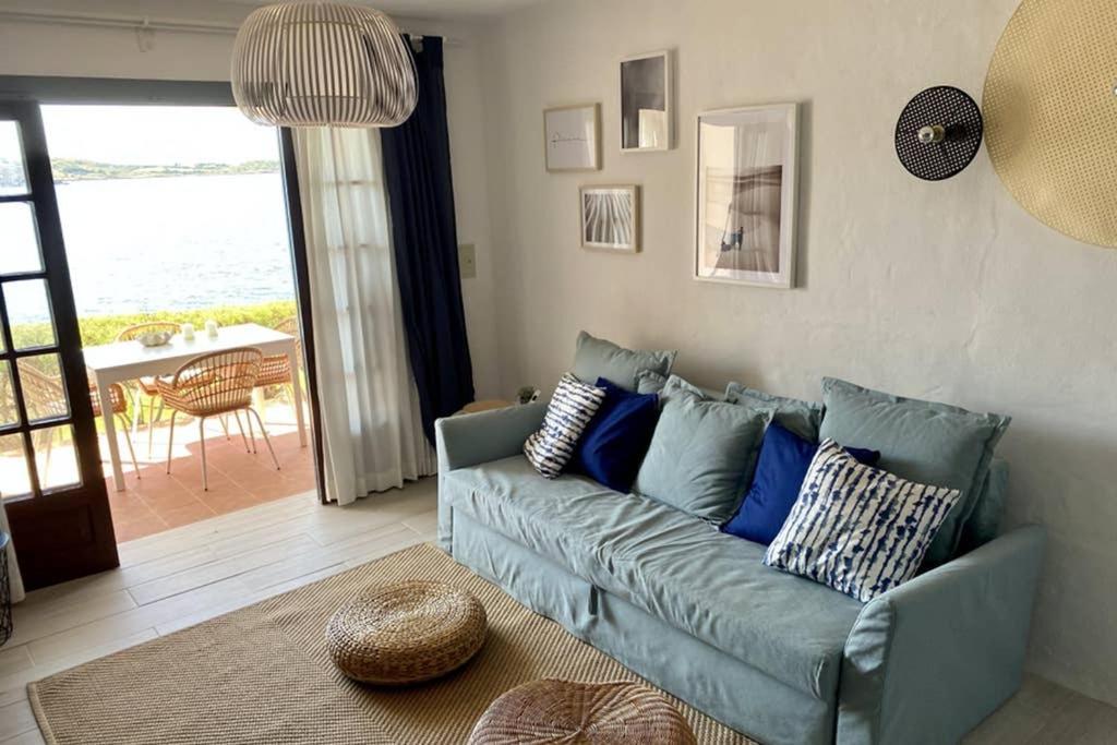 Miravent Terraza Y Jardin Frente Al Mar Menorca Daire Fornells  Dış mekan fotoğraf