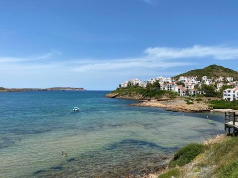 Miravent Terraza Y Jardin Frente Al Mar Menorca Daire Fornells  Dış mekan fotoğraf